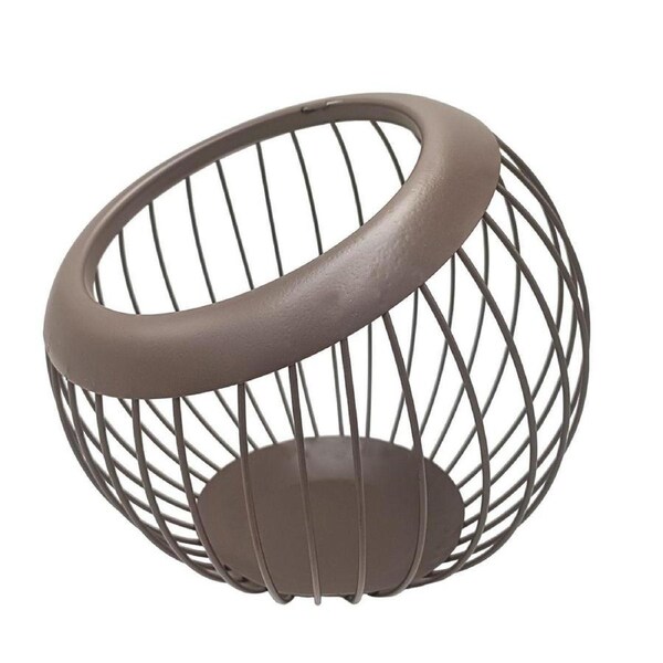 Creative Iron Melon Fruit Basket Capsule Holder Coffee Rack Dried Fruit Storage