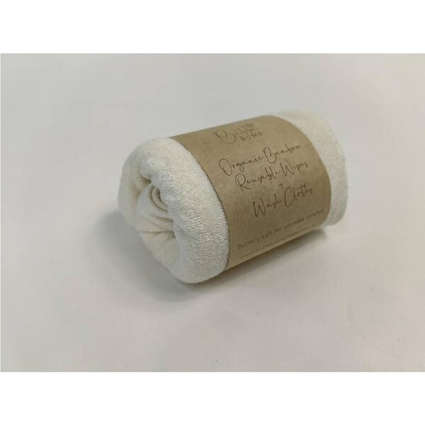 Organic Bamboo Wash Cloths & Reusable Wipes