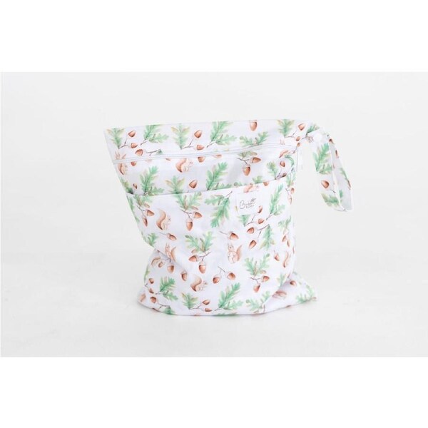 Reusable Wet Bag Woodland