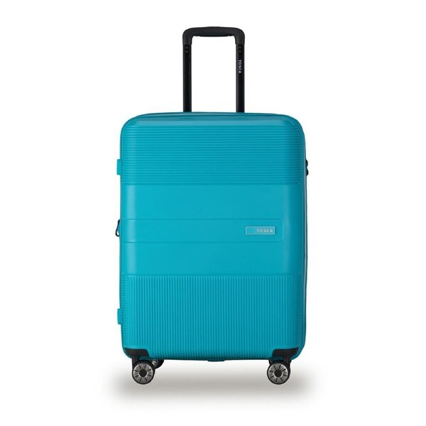 Tosca Orion Travel Suitcase Luggage Hard Case Carry Bag Medium 65x45cm Teal