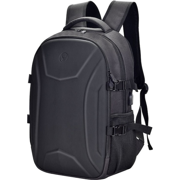 Bonelk Long-Life Armour 15-16" Laptop Backpack Adjustable Travel Bag Black