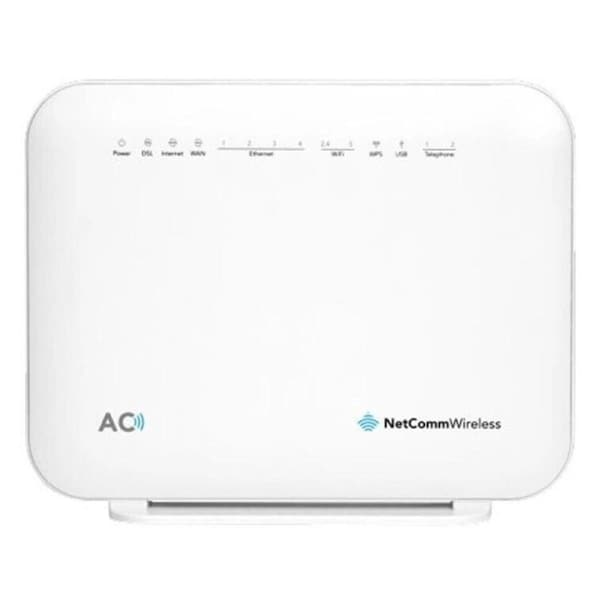NetComm NF18 Mesh VDSL/ADSL2+ Wi-Fi 5 Dual Band AC1600 Modem Router with VoIP