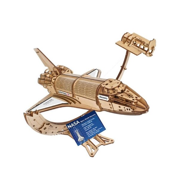 Ukraine Made Ugears NASA Space Shuttle Discovery Mechanical Model DIY Kit