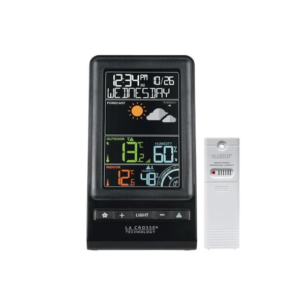 La Crosse 308-1415C Digital Wireless Thermometer and Time