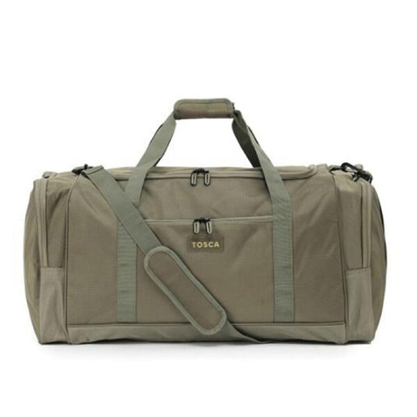 Tosca 70cm Outdoor Sports Travel Luggage Hand Carry Duffle Bag Khaki/Sand