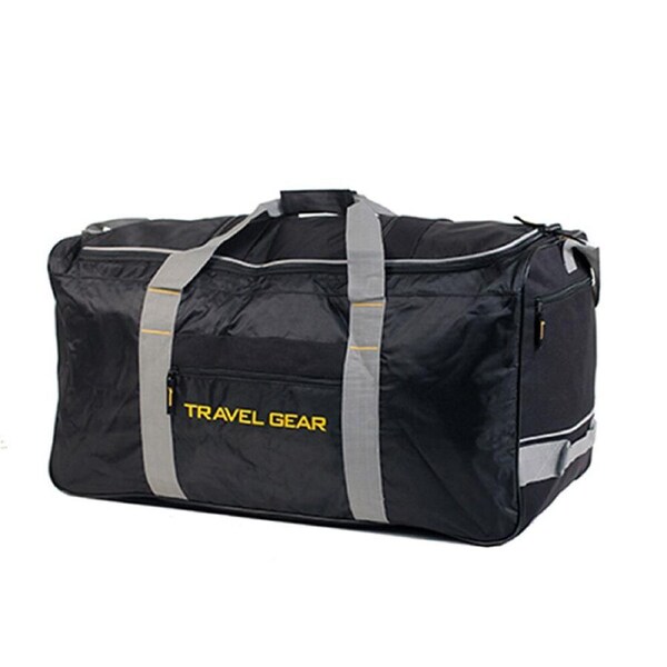 Travel Gear Outdoor Travel Tote Multi Purpose Overnight Bag 28 Luggage Black