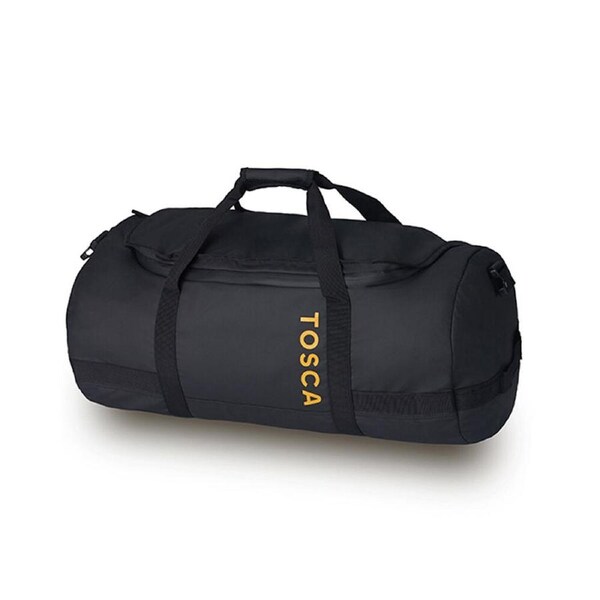 Tosca Delta Barrel Outdoor Travel Luggage Duffle Overnight Carry Bag Black
