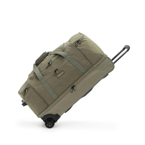 Tosca 70cm Split Comp Outdoor Travel Luggage Trolly/Wheelie Bag Khaki/Sand