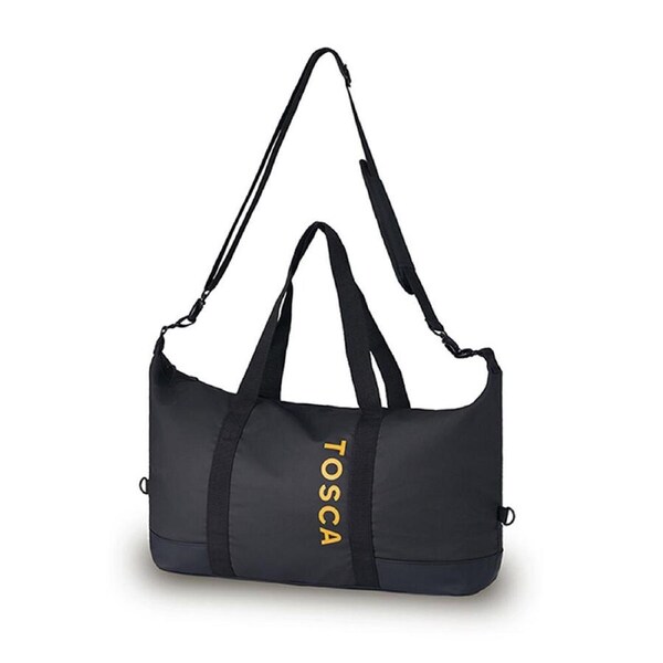 Tosca Delta 48cm Tote/Shoulder Multi Purpose Overnight Carry Bag Luggage BLK