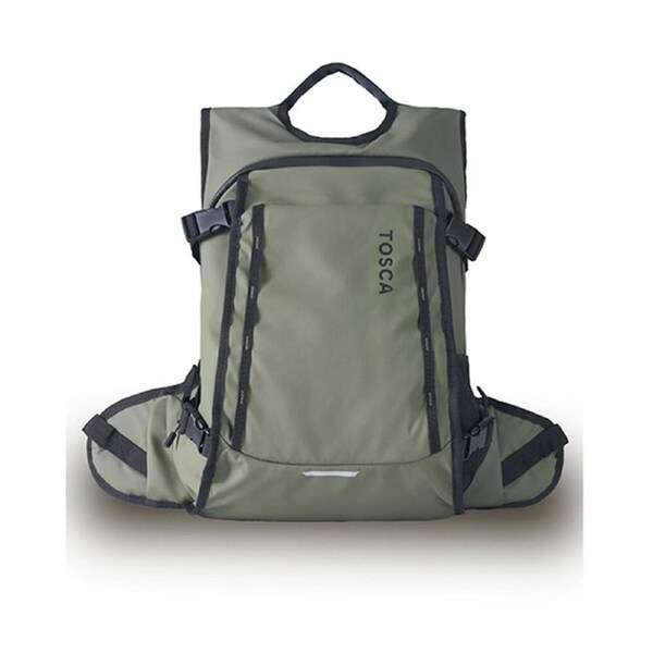 Tosca Delta Deluxe Outdoor Travel Adjustable Backpack Multipurpose Bag Khaki