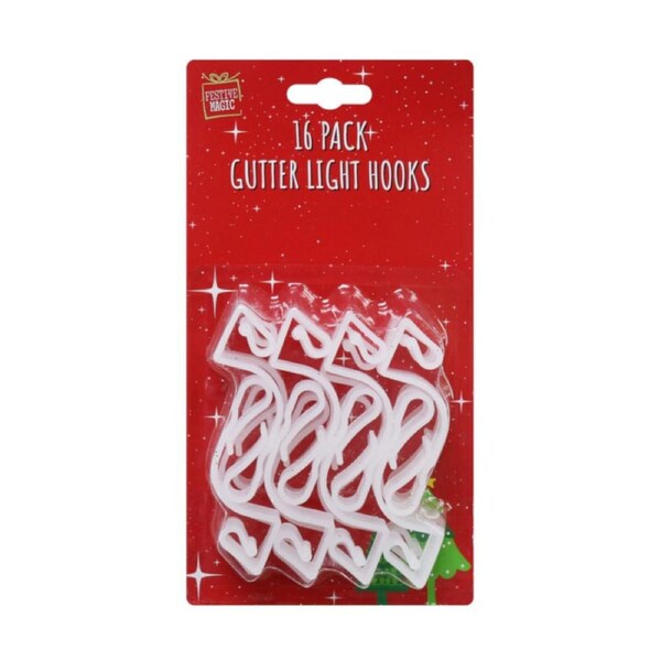 Gutter Hooks 16pk Extra Large