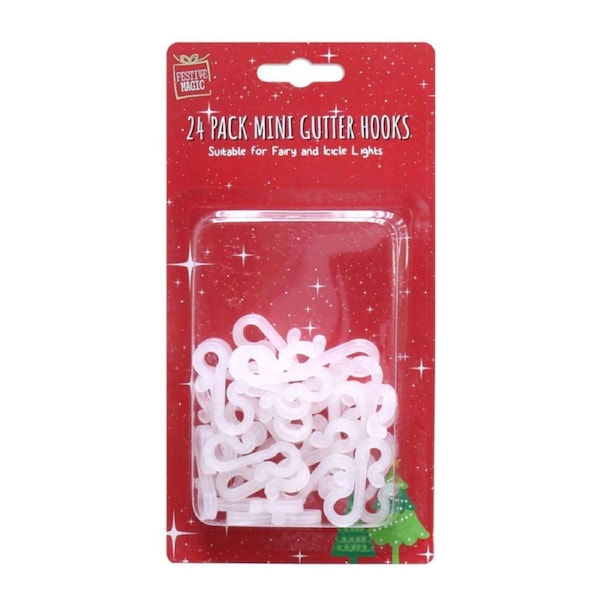 Gutter Hooks 24pk Mini