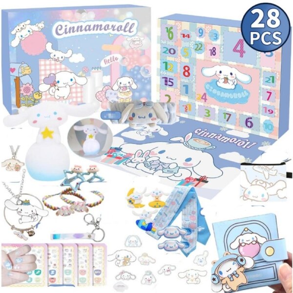 JOYBUY 2025 Christmas Advent Countdown Calendar 26 Days of Toys Blind Box Gifts - Tamagotchi Dogs