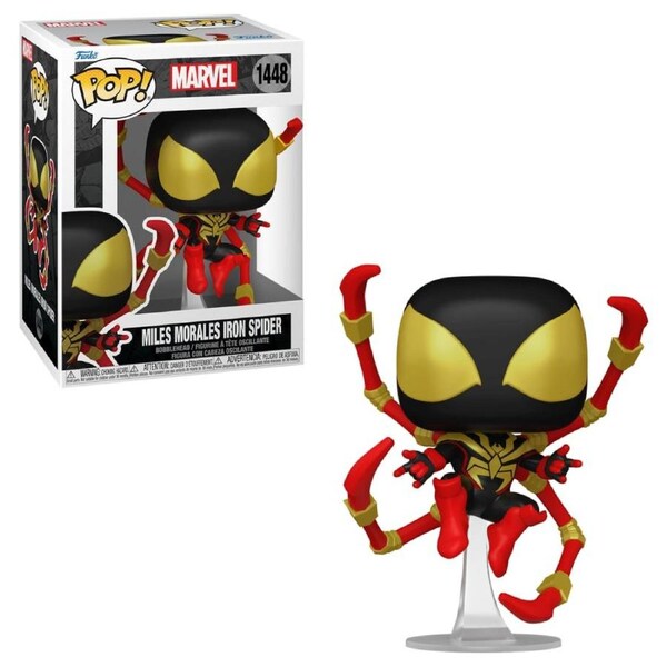 Marvel Comics Miles Morales Iron Spider Funko POP! Vinyl
