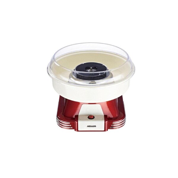 Heller Electric Cotton Candy Maker 500W w/ Sugar Spoon 28x28cm Red/White
