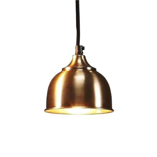 Belle Kaya Metal Ceiling Pendant Light Hanging Lamp Home Decor 14cm Nickel