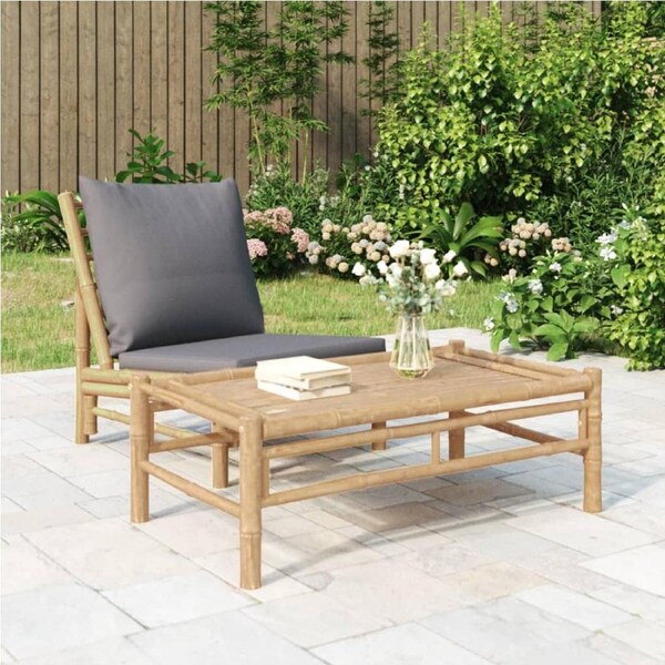 Garden Coffee Table 100x55x33 cm Bamboo vidaXL