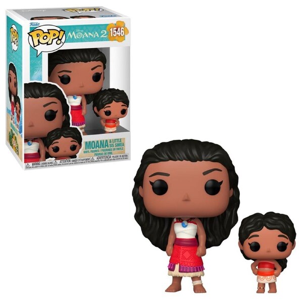Moana 2 Moana and Little Sis Simea Funko POP! Vinyl