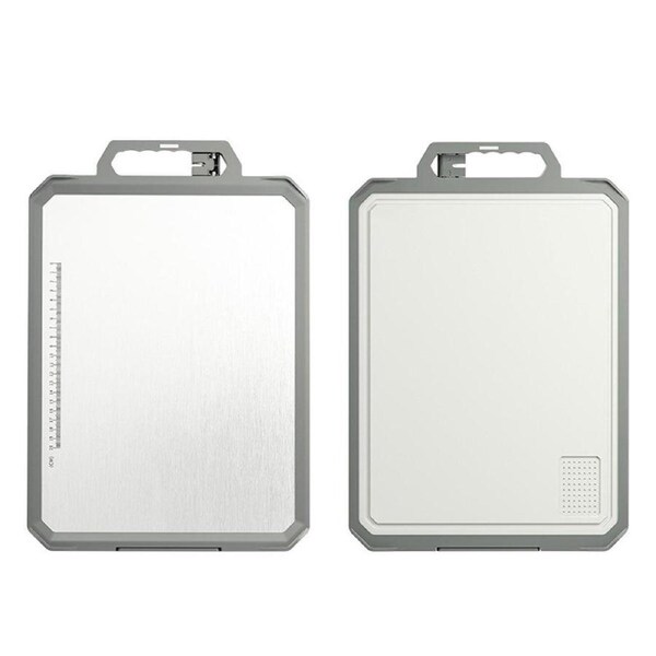 Stainless Steel Double Sided Cutting Board Thawing Board Household Kitchen Tool