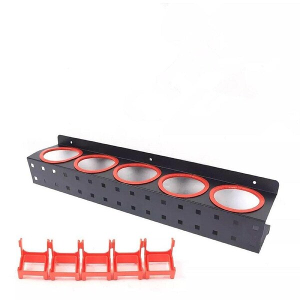 Car Wash Spray Bottle Holder Wax Abrasive Rack Wall Mount Detailing Storage Rack