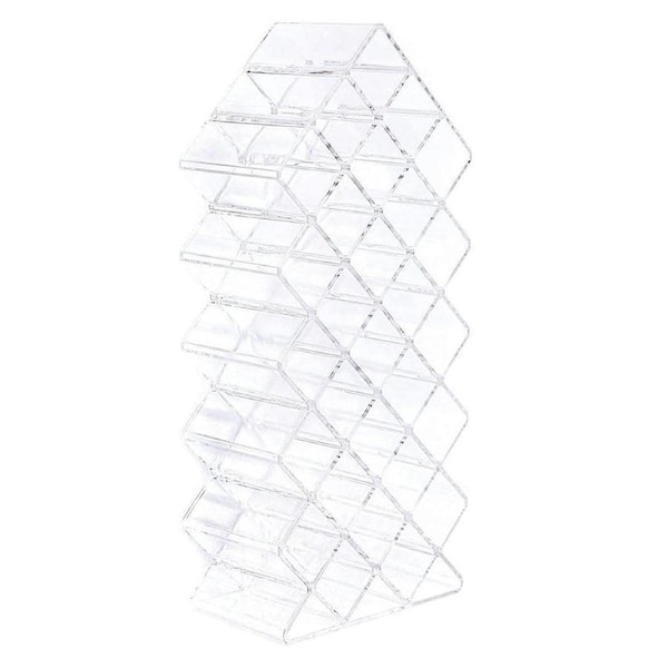 Fish Shaped Vertical Lipstick Storage Display Rack Cosmetic Organizer Holder Box