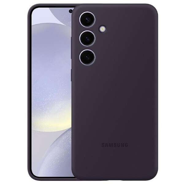 Samsung Silicone Case (Suits Galaxy S24 Plus) - Dark Violet