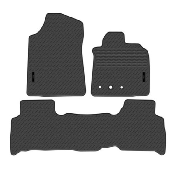 For Toyota Landcruiser 200S SUV 2011-2021 Custom Car Floor Mats Rubber Black