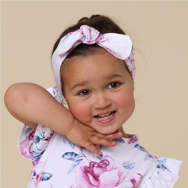 Snuggle Hunny Lilac Skies Organic Topknot