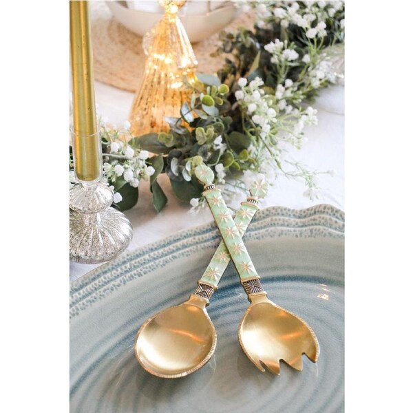 Minorca Silver Grass Ceramic Oval Platter XL 49x33.5x6cm