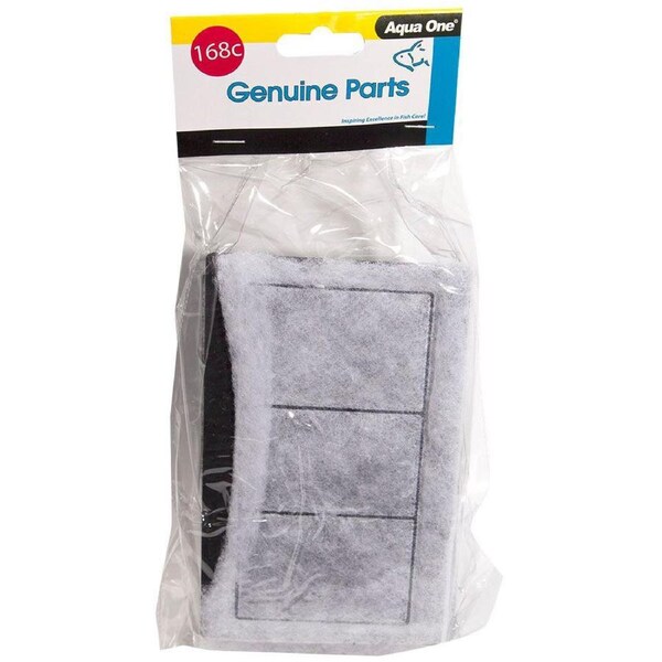 Aqua One LifeStyle 127/190 Carbon Cartridge 168c BULK BUY 5pk (25168c)