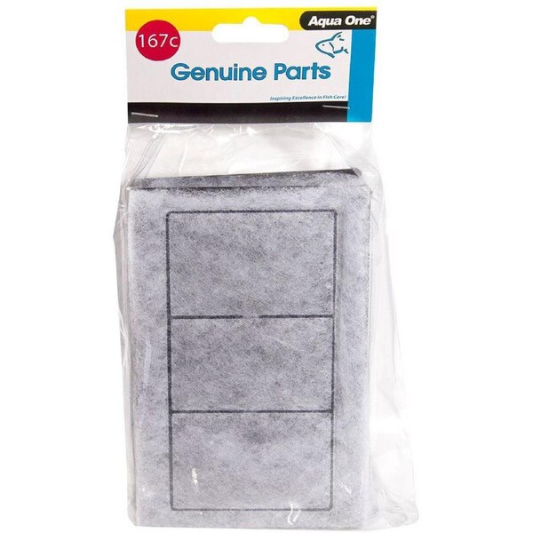 Aqua One LifeStyle 76 Carbon Cartridge 167c BULK BUY 5pk (25167c)