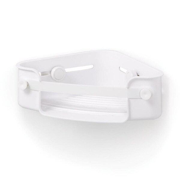 UMBRA Flex Gel Lock Corner Suction Caddy Shelf