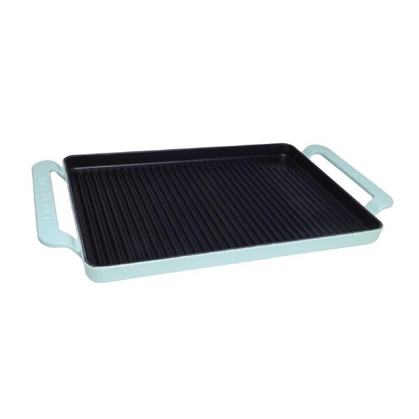 Chasseur Rectangular Grill - Duck Egg Blue 42cm x 24cm