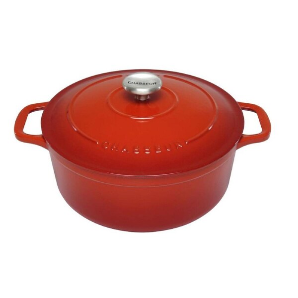 Chasseur Classique 26cm Round French Oven - Inferno Red