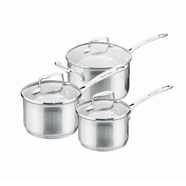 Scanpan Impact 3 Piece Saucepan Set - 22033