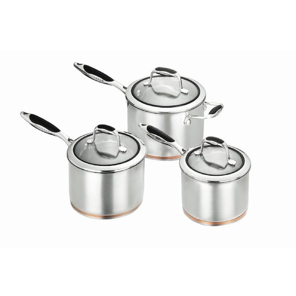 Scanpan Coppernox 3pc Saucepan Set
