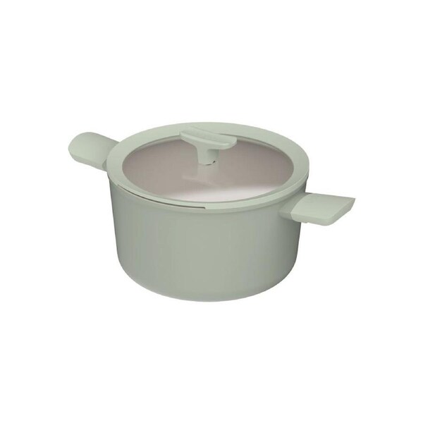 BergHOFF Balance Ceramic 24x14cm Covered Stockpot - Sage