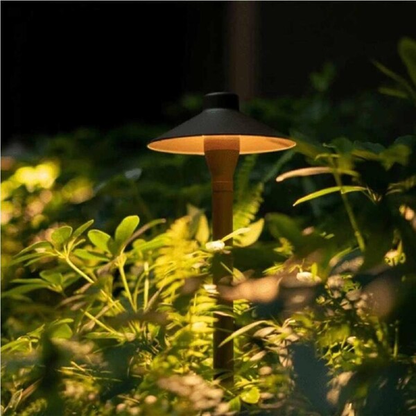 Vibe Lighting VBLGS-100-4-3K - LED Garden Spike Light 6W 3000K Warm White IP65 - Black