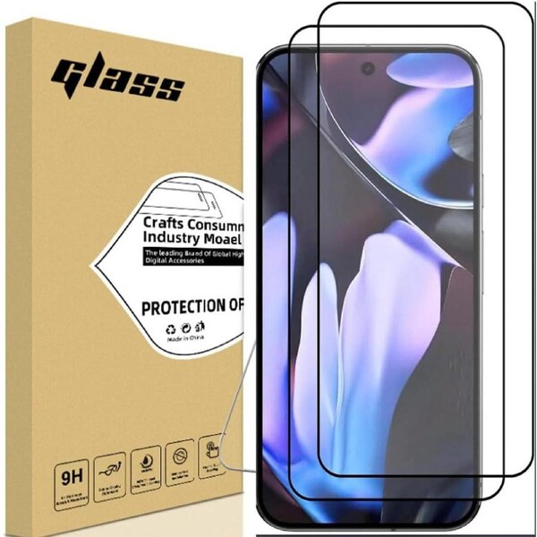 2 Pack Tempered Glass HD Screen Protector For Google Pixel 9 Pro XL 2024