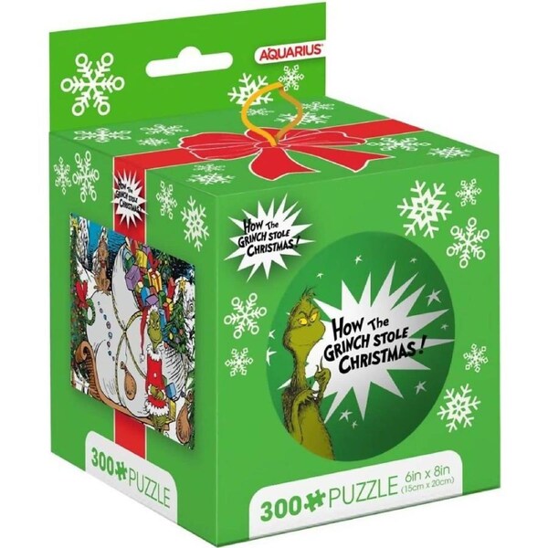 Aquarius - Dr. Seuss How The Grinch Stole Christmas Jigsaw Puzzle 300pc