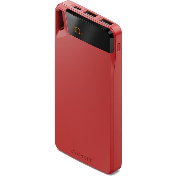 Cygnett 10000 mAh Boost Power Bank - Red**