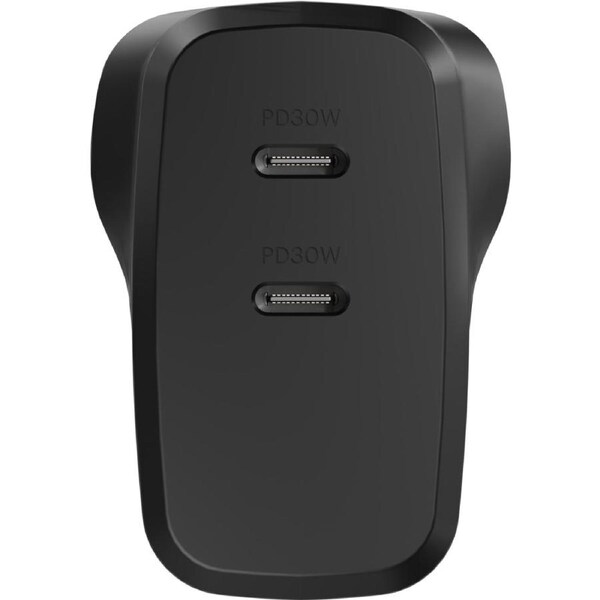 Cygnett PowerPlus 60W Dual USB-C Wall Charger**