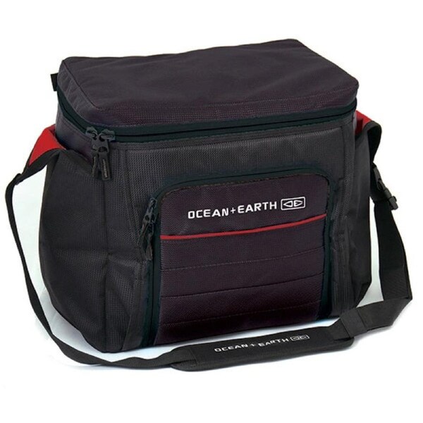 Ocean & Earth Ice Cube Black 38-Litre 24-Bottle Insulated Cooler Bag