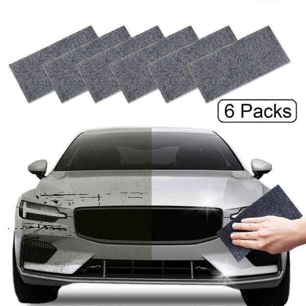 JOYBUY 6 Pack Nanosparkle Cloth, Car Scratch Removal Cloth,scratch Remover