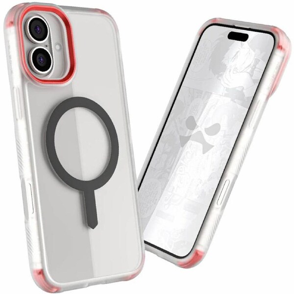 Ghostek iPhone 16 Plus Covert 7 Clear Back Case,Ultra-Thin MagSafe Cover - Clear
