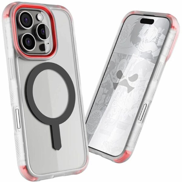 Ghostek iPhone 16 Pro Covert 7 Clear Back Case,Ultra-Thin MagSafe Cover - Clear