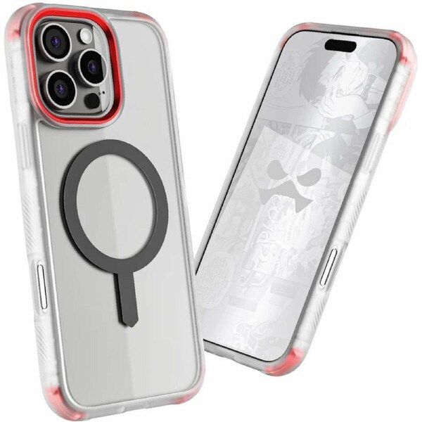 Ghostek iPhone 16 Pro Max Covert 7 Clear Back Case,Ultra-Thin MagSafe Cover - Clear