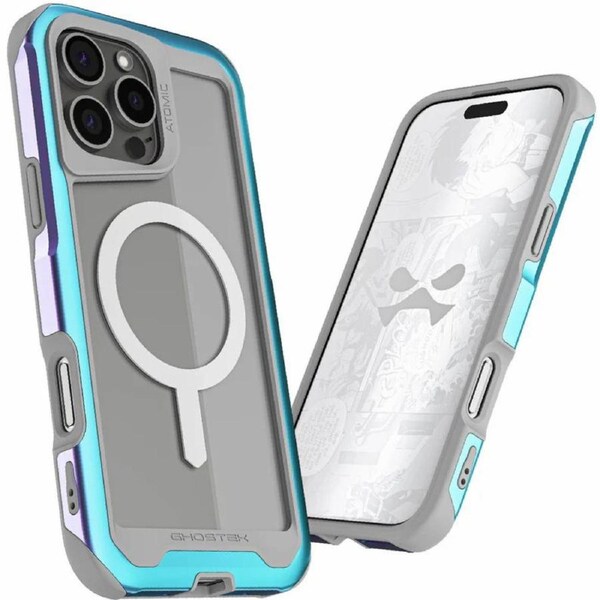 Ghostek iPhone 16 Pro Max Atomic Slim 4 Aluminum Case With MagSafe - Prismatic