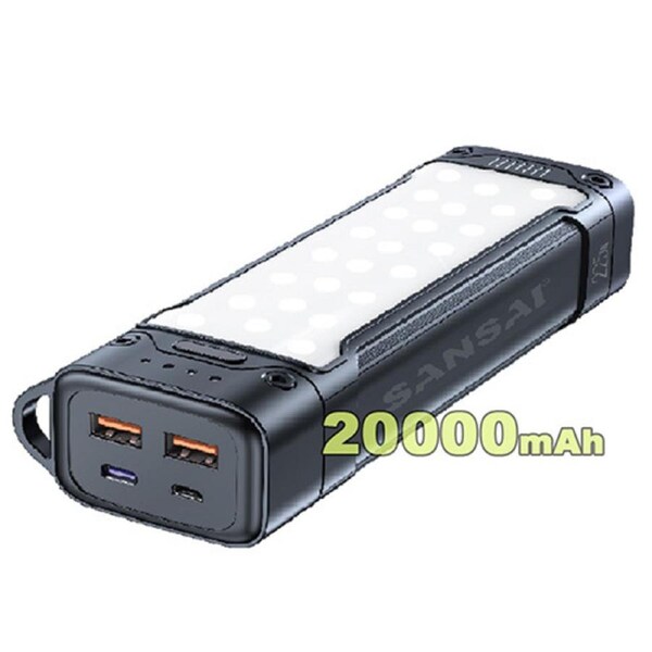 Sansai PB-3880 Outdoor Bright Camping Light 20000mAh Power Bank