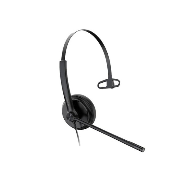 Yealink UH34 Special Edition Mono UC USB Headset, USB-C 3.5mm, Audio Clarity